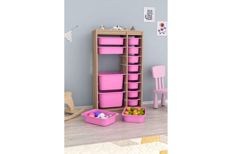 Flerfunktionsskåp Montana (69 x 112.2 x 29.6 cm) Sonomo / Veyaa - Sonomo / Veyaa - Förvaring - Småförvaring - Förvaringslåda