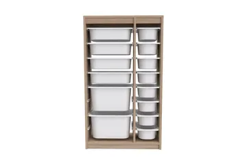 Flerfunktionsskåp Montana (69 x 112.2 x 29.6 cm) Sonomo Vit