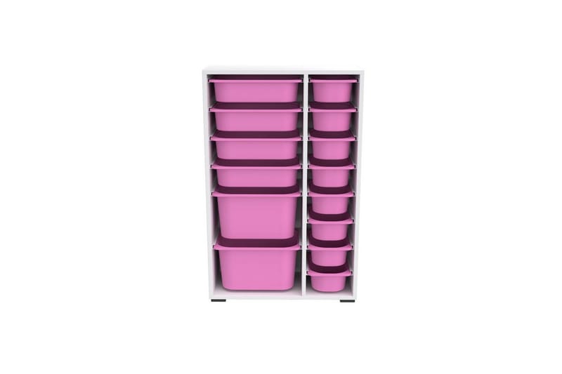Flerfunktionsskåp Ravielwich (69,5 x 109 x 30 cm) Veyaa - Pienk - Förvaring - Småförvaring - Förvaringslåda