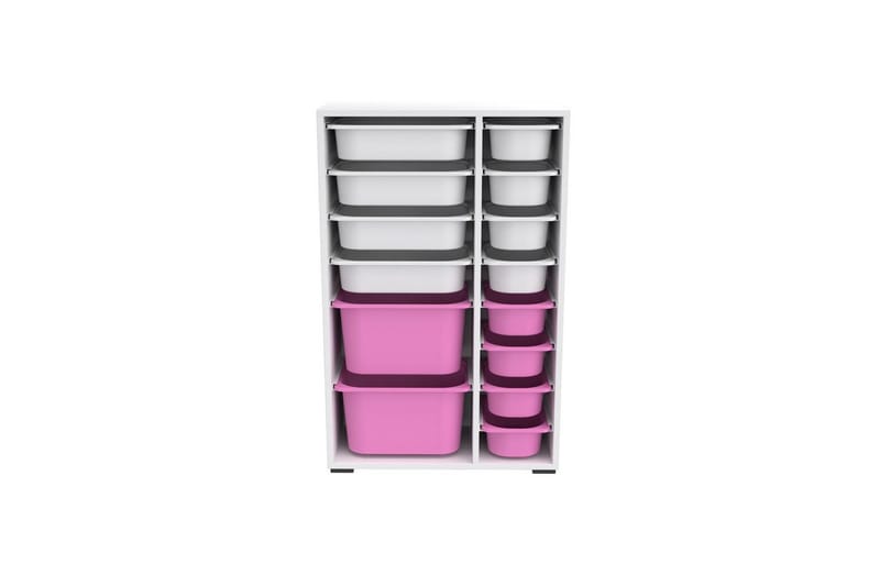 Flerfunktionsskåp Ravielwich (69,5 x 109 x 30 cm) Vit / Veyaa - Vit / Veyaa - Förvaring - Småförvaring - Förvaringslåda