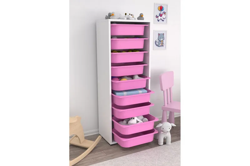 Flerfunktionsskåp Stribor Vit / Veyaa - Vit / Veyaa - Förvaring - Småförvaring - Förvaringslåda