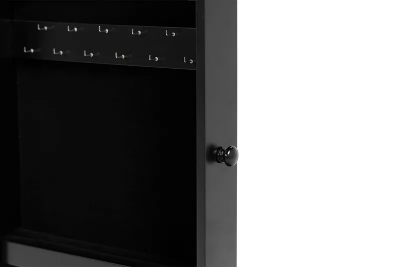 Rogue Smyckesskåp med Spegel - Vit - Förvaring - Småförvaring - Smyckesförvaring - Smyckesställ & smyckesskrin