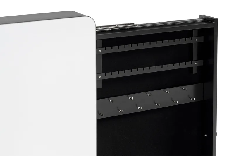 Rogue Smyckesskåp med Spegel - Vit - Förvaring - Småförvaring - Smyckesförvaring - Smyckesställ & smyckesskrin