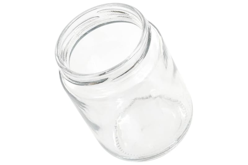 Syltburkar i glas med röda lock 96 st 230 ml - Röd - Förvaring - Småförvaring - Förvaringsburk