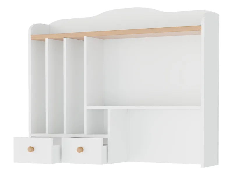 Storys Skrivbordsförlängning 107x85 cm - Beige, ek - Förvaring - Småförvaring
