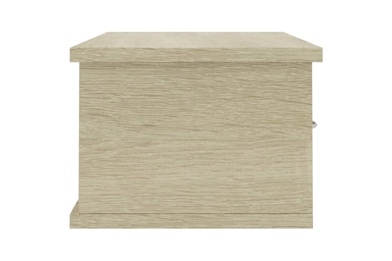 Väggmonterade lådor sonoma-ek 60x26x18,5 cm spånskiva - Brun - Förvaring - Väggförvaring