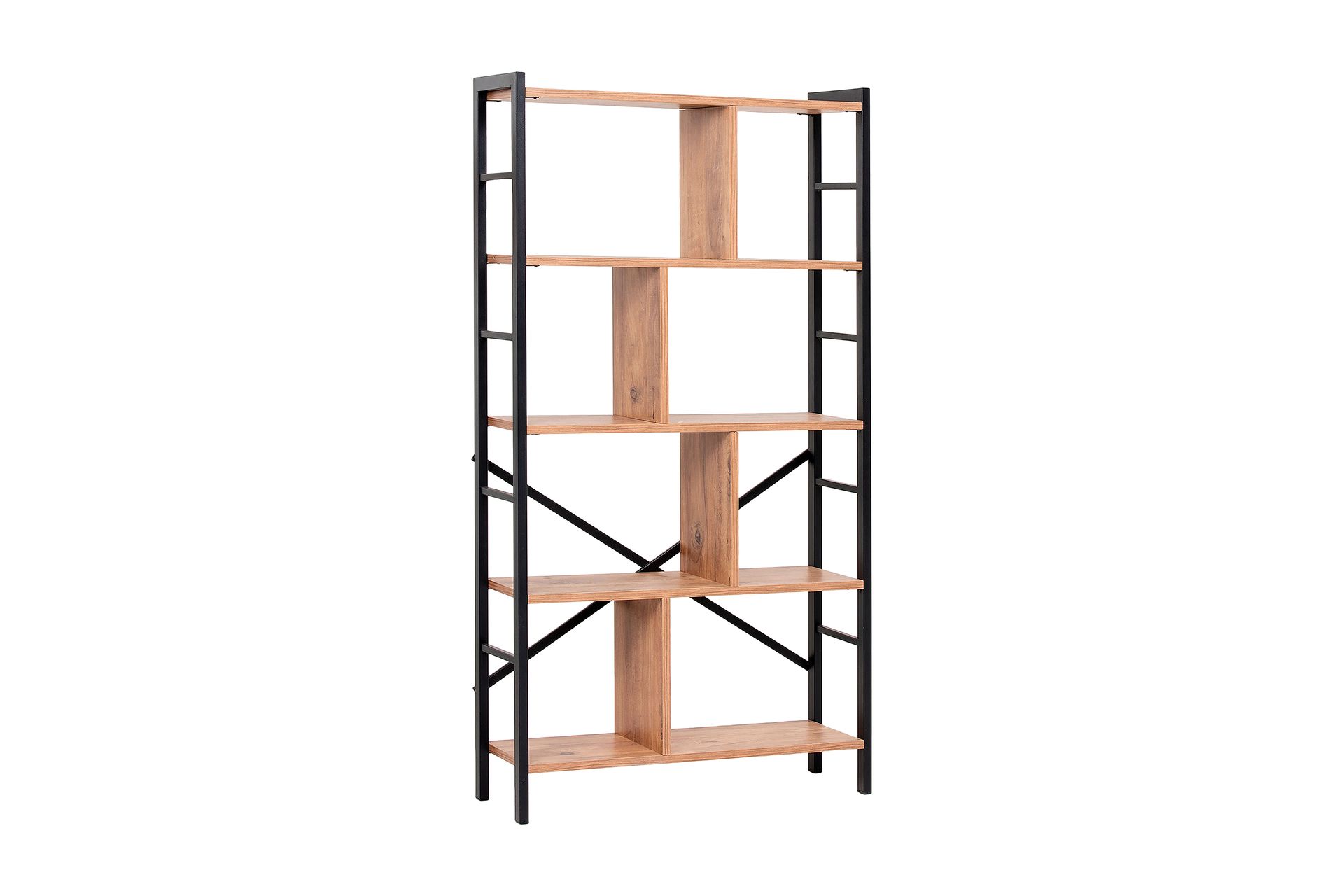 Andifli Bokhylla 78x150 cm - Brun