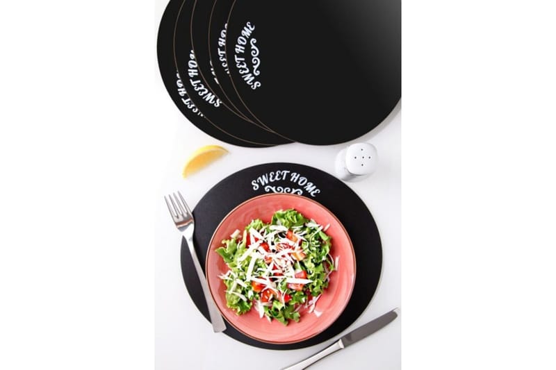 Bordstabletter 6-pack - Svart - Inredning - Bordsdekoration - Bordstabletter