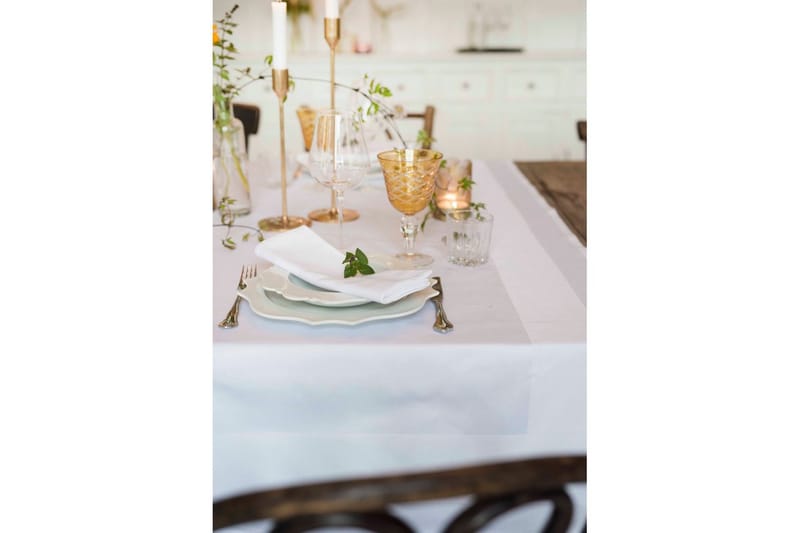 Duk Delight Vit 240 x 240 cm - 240 x 240 cm - Inredning - Bordsdekoration - Dukar & löpare - Bordsduk