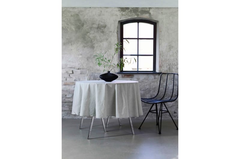 Eden Bordsduk Ø180 cm, Offwhite