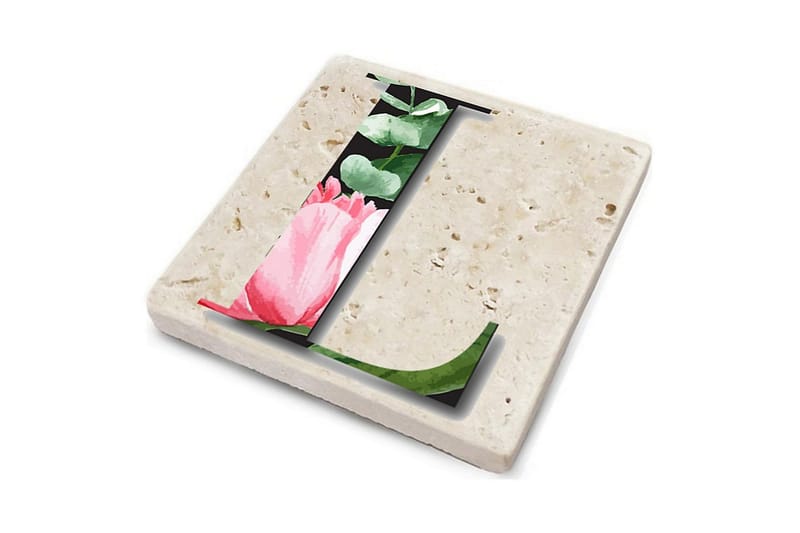 Glasunderlägg 4-pack - Flerfärgad - Inredning - Bordsdekoration - Glasunderlägg