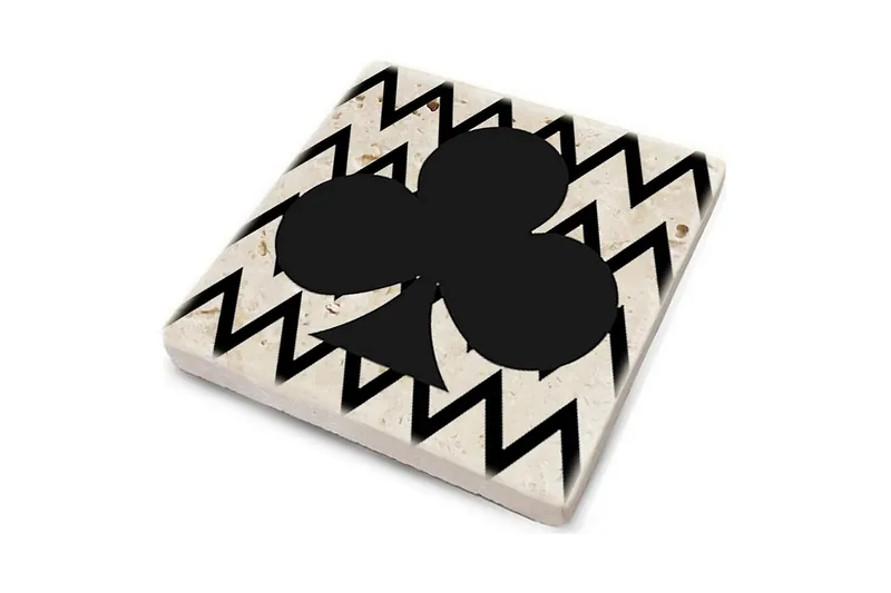 Glasunderlägg 4-pack - Flerfärgad - Inredning - Bordsdekoration - Glasunderlägg