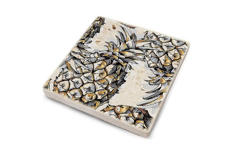 Glasunderlägg 4-pack - Flerfärgad - Inredning - Bordsdekoration - Glasunderlägg