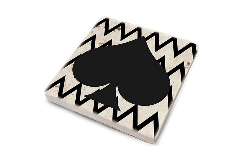 Glasunderlägg 4-pack - Flerfärgad - Inredning - Bordsdekoration - Glasunderlägg