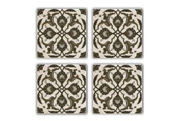 Glasunderlägg 4-pack