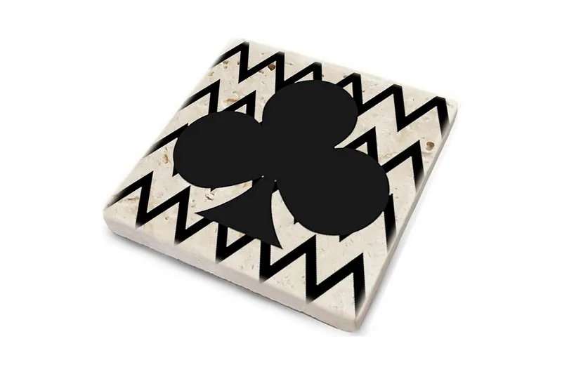 Glasunderlägg 4-pack - Flerfärgad - Inredning - Bordsdekoration - Glasunderlägg