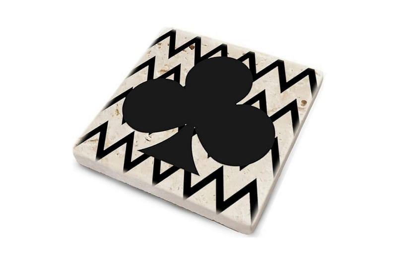 Glasunderlägg 4-pack - Flerfärgad - Inredning - Bordsdekoration - Glasunderlägg