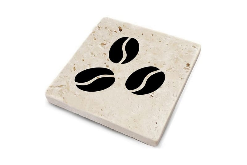 Glasunderlägg 4-pack - Flerfärgad - Inredning - Bordsdekoration - Glasunderlägg