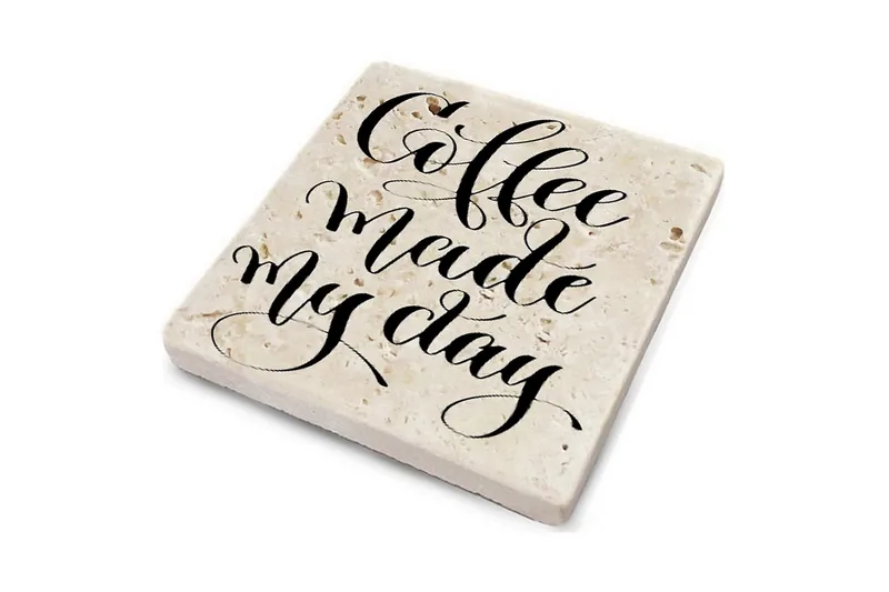 Glasunderlägg 4-pack - Flerfärgad - Inredning - Bordsdekoration - Glasunderlägg