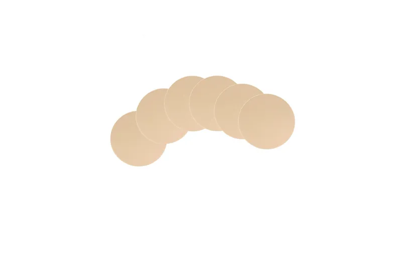 Moana Glasunderlägg Ø10 cm - Sand - Inredning - Bordsdekoration - Glasunderlägg