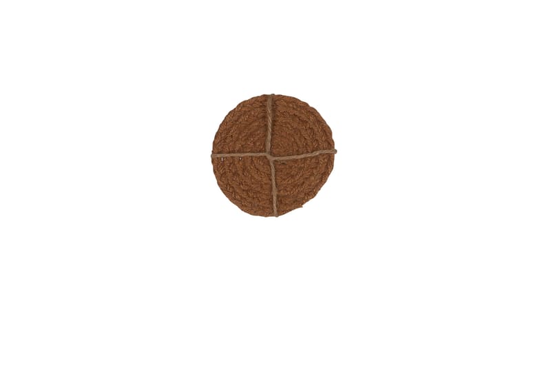 Sigge Glasunderlägg Ø10 cm - Kanel - Inredning - Bordsdekoration - Glasunderlägg