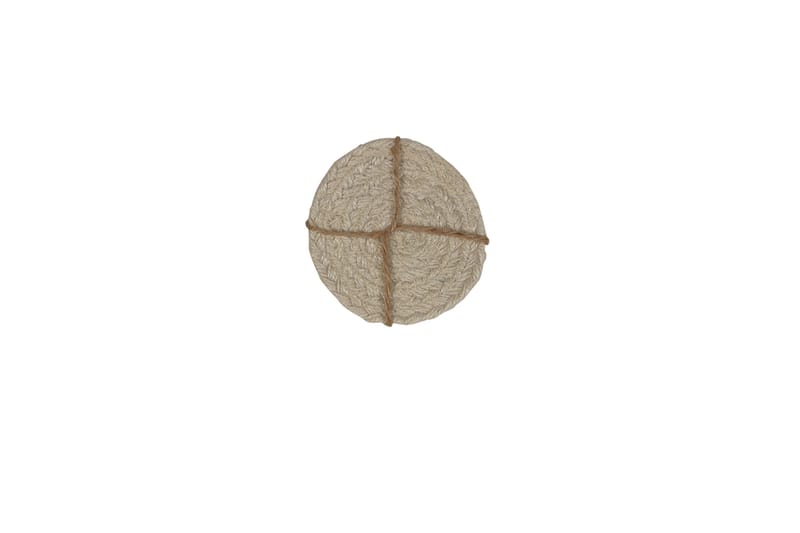 Sigge Glasunderlägg Ø10 cm - Vit - Inredning - Bordsdekoration - Glasunderlägg
