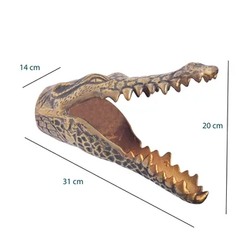 Dalova Väggdekoration 31 cm - guld - Inredning - Väggdekor
