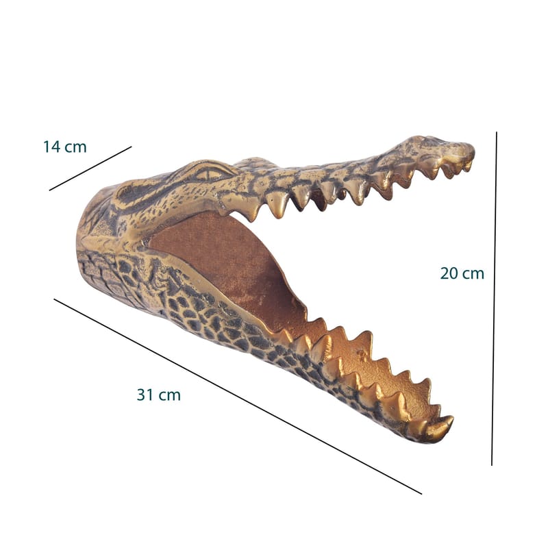 Dalova Väggdekoration 31 cm - guld - Inredning - Väggdekor