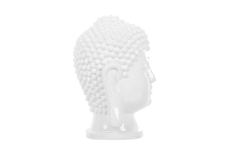 Buddha Figur 24|24|41 cm - Vit - Dekoration & inredningsdetaljer