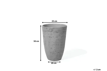 Camia Kruka 35.5 cm - Grå - Trädgård & spabad - Trädgårdsskötsel - Odling - Planteringskärl & blomkruka - Stor blomkruka