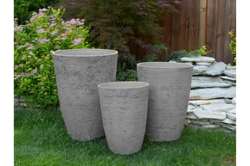 Camia Kruka 35.5 cm - Grå - Trädgård & spabad - Trädgårdsskötsel - Odling - Planteringskärl & blomkruka - Stor blomkruka