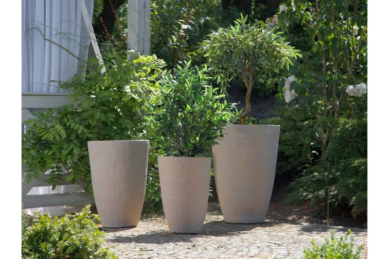Camia Kruka 43 cm - Beige - Trädgård & spabad - Trädgårdsskötsel - Odling - Planteringskärl & blomkruka - Stor blomkruka