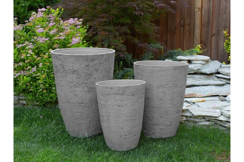 Camia Kruka 51 cm - Grå - Inredning - Dekoration & inredningsdetaljer