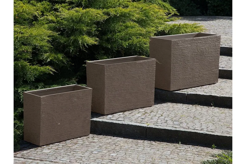 Edessa Kruka 70 cm - Brun - Trädgård & spabad - Trädgårdsskötsel - Odling - Planteringskärl & blomkruka - Stor blomkruka