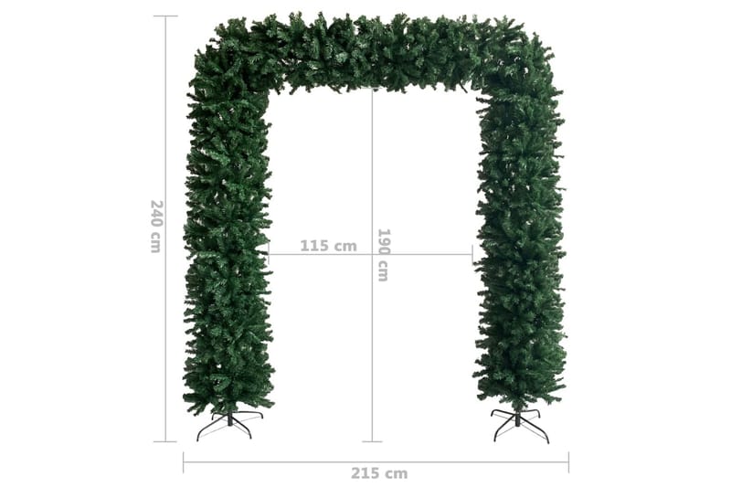 Julgirlang grön 240 cm - Grön - Inredning - Dekoration & inredningsdetaljer - Festdekoration