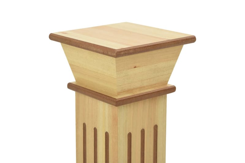 Klassisk pelare natur 17x17x66 cm MDF - Natur - Inredning - Dekoration & inredningsdetaljer