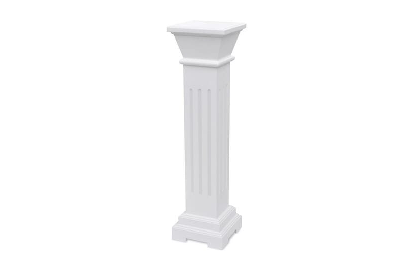 Klassisk pelare MDF - Vit - Dekoration & inredningsdetaljer - Piedestal & pelarbord