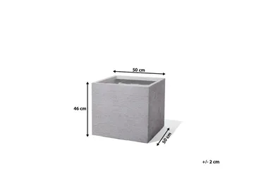 Paros Kruka 50 cm - Vit - Trädgård & spabad - Trädgårdsskötsel - Odling - Planteringskärl & blomkruka - Stor blomkruka