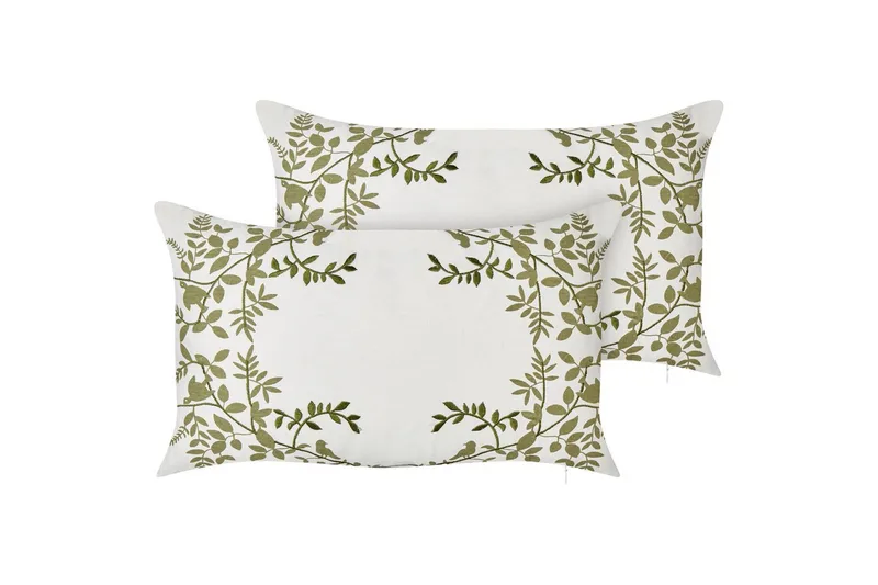 Prydnadskuddar Zaleya set om 2 Rektangulär, Rektangulär