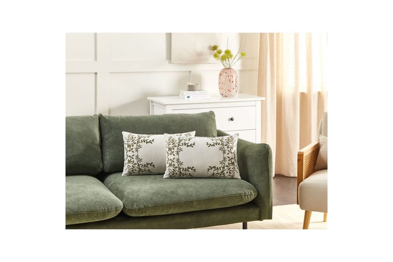 Prydnadskuddar Zaleya set om 2 Rektangulär - Rektangulär - Textil & mattor - Filtar, kuddar & plädar - Prydnadskudde & kuddfodral