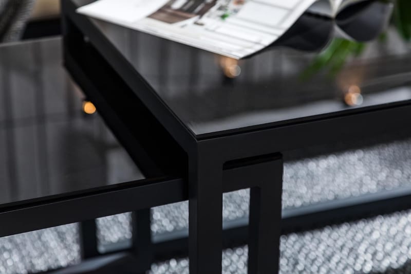 Aspvik Loungegrupp - Svart / Beiga dynor - Trädgård & spabad - Utemiljö - Altan & terrass - Altanmöbler