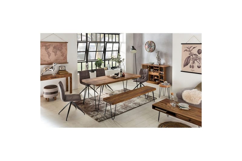 Dekorativ figur Wohnling Aluminiumhund Silver Modern - Inredning - Dekoration & inredningsdetaljer - Prydnadssaker - Skulptur