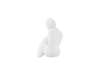 Floda Skulptur 9x14 cm - Vit - Inredning - Dekoration & inredningsdetaljer - Prydnadssaker - Skulptur