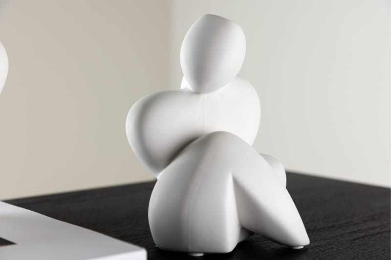 Floda Skulptur 9x14 cm - Vit - Inredning - Dekoration & inredningsdetaljer - Prydnadssaker - Skulptur