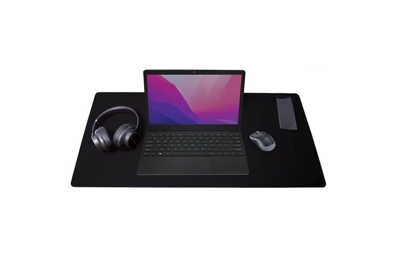 Skrivbordsmatta Desire2 Veganskt Läder 400x900mm Silver, Silver