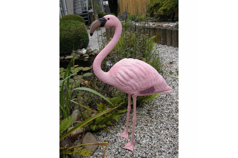 Ubbink Trädgårdsdekoration flamingo plast - Dekoration & inredningsdetaljer