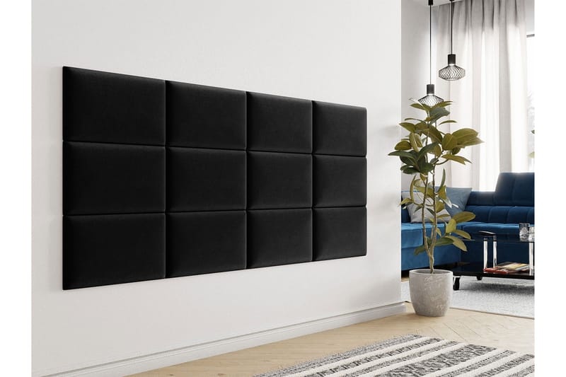 Zaratuz Väggpanel Stoppad 50x30 cm - Svart - Inredning - Dekoration & inredningsdetaljer
