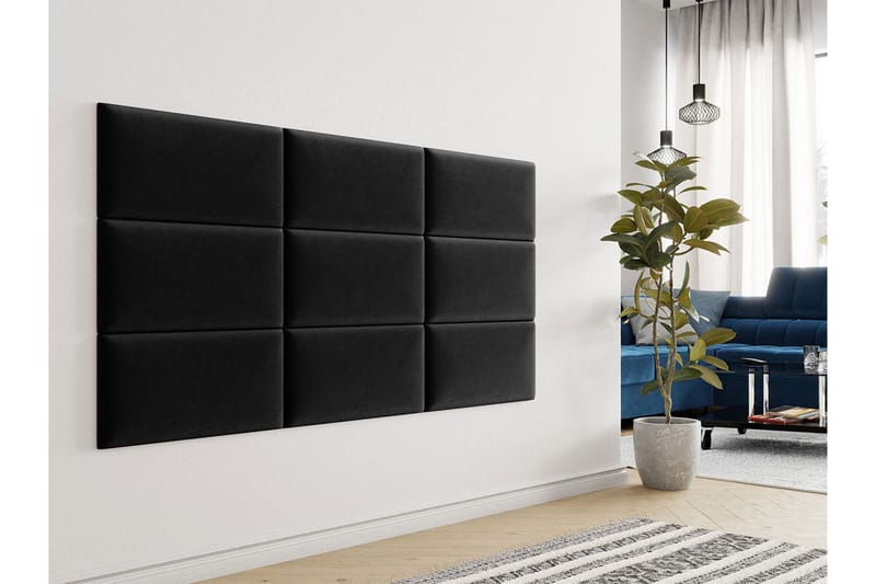 Zaratuz Väggpanel Stoppad 60x30 cm - Svart - Inredning - Dekoration & inredningsdetaljer