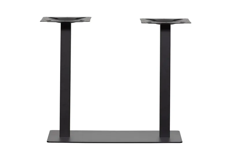 Bordben Bistro Dubbel Fyrkantigt Rör - Inredning - Dekorbeslag - Möbelbeslag - Möbelben