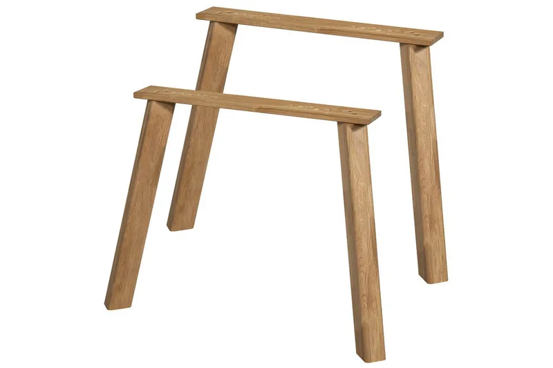 Bordben Haarlem Set om 2 - Transparent - Inredning - Dekorbeslag - Möbelbeslag - Möbelben